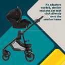 Safety 1st Grow and Go Flex 8-in-1 Travel System, Infant Car Seat Stroller Combo, Orchid Bloom, EXP: 2036/12/12