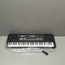 Raimy Piano Keyboard for Beginners, 61 Keys Portable Electronic Digital Piano with Microphone, Learning Educational Music Keyboard Piano for Kids Gifts Toys for Boys Girls Toddlers (Black)