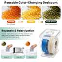 Filament Storage Box for 2 Spools*1kg Filament Container, 2 pcs