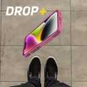 OtterBox iPhone 14 & iPhone 13 Commuter Series Case - INTO THE FUCSHIA (Pink), slim & tough, pocket-friendly, with port protection