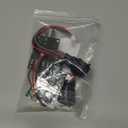 2 Pcs DC Motor Speed Controller PWM 1203BB 6 V 12 V 24 V 3 A 80 W speed adjustable reversible pulse forward and reverse control switch button