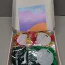 Christmas Balloon Arch Kit with Gingerbread Man, Candy Cane, Peppermint Balloons - Red, Green, Gold Garland for Holiday Party Decorations