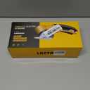 Electric Scissors, Cardboard Cutter, With LED Light, High-Efficiency Brushless Motor, 2000mAh Battery, Tungsten Steel Blade, Suitable for Cloth, Cardboard, Leather, Carpet Dark Yellow