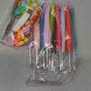 RealPlus Crochet Hooks, 12 Sizes Crochet Hook Set, Crochet Kit for Beginners, Knitting Needles with Ergonomic Handles for Arthritic Hands, Christmas Gifts for Women, Crochet Needles with Blue Case (Green)