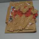 12 Packs Christmas Cookie Boxes with Clear Window, and Bow Tie, Kraft Cupcake Boxes, Biscuit Candy Bakery Boxes Gift Treat Boxes for Party Supplies