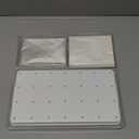 28 Holes Cake Pop Stand for Cake Pops, Lollipop Hold Stand, Cake Pop Display Holder, Candy Pop Holder with 100 Pcs Cake Pop Sticks, 100 Pcs Cake Pop Bags, 100 Pcs Gold Twist Ties(White)