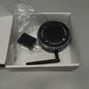 Cell Phone Ringer Amplifier & Flasher for Seniors, 116dB Loud External Ringer for Hard of Hearing, One-Button Answer & Decline, Call Message App Alerts, Ideal for Heavy Sleepers Noisy Areas