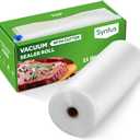Syntus 11" x 150' Food Vacuum Seal Roll Keeper with Cutter Dispenser, Commercial Grade Vacuum Sealer Bag Rolls, BPA Free Food Vac Bags, Ideal for Storage, Meal Prep and Sous Vide