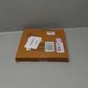 VERTORGAN Bamboo Corner Shelf,2 Tier Plate Organizer for Cabinet and Countertop,Pantry Dish and Spice Rack for Kitchen