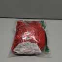 GRACE KARIN Womens Sparkly Sequin Tops,3/4 Sleeve Glitter Party Dressy Blouse,V-Neck Disco Evening Club Concert Shirt (Medium, Red)