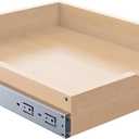 Pull Out Drawers for Cabinet Wood Slide Out Cabinet Organizer and Storage Cabinet Kitchen Drawers Slide Out Shelves Pull Out Shelves in Kitchen Pantry Bathroom with Soft Close 18"W x 22"D x 3"H