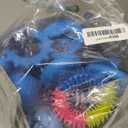 21Pcs Puppy Chew Toys - Blue Series Puppy Chew Toys Bundle for Teething, Puppies Teething Toys with Durable Rope Rubber Ball Ring, Pet Interactive Toys for Small Medium Dogs with Basket