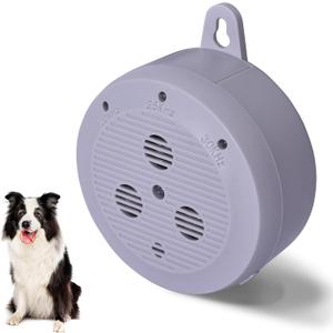 2 x Anti Barking Device for Dogs,Smart Dog Bark Deterrent Devices,Dog Clicker for Training,3 Modes Ultrasonic Bark Box Long Range Ultrasonic 35ft Safe for Human & Dogs