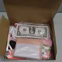 Play Purse for Little Girls, Toddler Travel Purse with Accessories, Pretend Play Toys Including Handbag, Camera, Phone, Wallet, Fake Makeup, Birthday Christmas Gifts for Girls Ages 3+