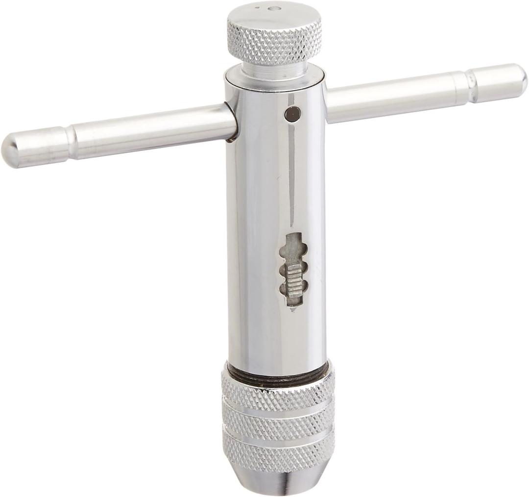 Irwin Tools 21102- T-handle Ratcheting Tap Wrench For Tap Sizes 1/4" to 1/2" Irwin Tools 21102- T-handle Ratcheting Tap Wrench For Tap Sizes 1/4" to 1/2"