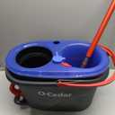 O-Cedar RinseClean Spin Mop & Bucket System + 2 Extra Mop Heads | Clean with Water | Removes 99% of Bacteria