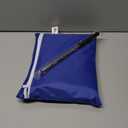 OKPOW Umbrella Covers for Outdoor Umbrellas - Small Patio Umbrella Cover for 6 ft to 9 ft Outdoor Table Umbrella - Waterproof Windproof Anti-UV Garden Parasol Covers, Blue