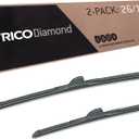 TRICO Diamond (25-2618) 26 Inch & 18 inch pack of 2 High Performance Automotive Replacement Windshield Wiper Blades For My Car Super Premium All Weather Beam Blade for Select Vehicle Models (26" + 18" Pair Pack)