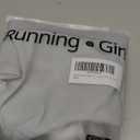 RUNNING GIRL Sports Bras for Women, Medium-High Impact Running Strappy Sports Bra with Removable Pads Size L, Grey