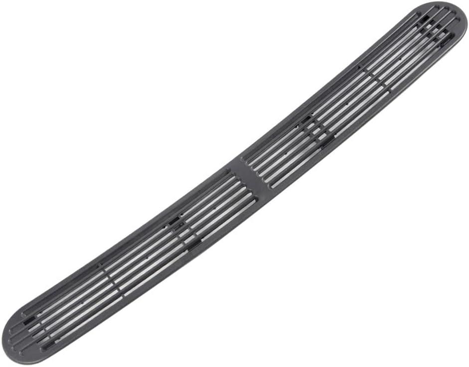 PIT66 Gray Graphite Dash Defrost Vent Grille Fit Chevy S10/Sonoma 1998-2004 | Fit Chevy S10 1998-2004,Blazer 1998-2005,GMC Jimmy 1998-2001,Sonoma 2004 and Oldsmobile Bravada 1998-2001,Envoy 1998-2000