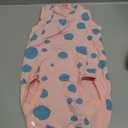 Dog Recovery Suit, Professional Dog Surgery Suit Post Spay, Neuter, Abdominal Surgical Suit for Male Female Dogs Can Pee, Prevent Licking Soft Breathable Cotton Covers Wound (Pink, X-Large)