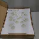 Drsoum Botanical Plant Framed Wall Art Boho Wall Decor for Bathroom Sage Green Eucalyptus Leaf Prints Minimalist Aesthetic Ready to Hang Set of 4, 11x14 in (Natural Framed)