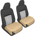 Motortrend Leatherette Seat Cushion, 
Beige