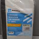 Surround Insulation Side Panels White for Window AC Unit Indoor Air Conditioner Cover for Winter and Summer ( Fits 36" - 40" Wide Window)