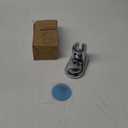 Handheld Shower Head Holder - 5 Positions Adjustable + 90 downwards - Adhesive Wall Mount - Fits Large showerhead - Wider Slot For Universal Fits - Polished Chrome