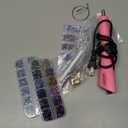 Worthofbest Bedazzler Kit with Rhinestones Hotfix Applicator Tool with 3400 Pcs Hot Fix Rhinestones for Bedazzling, Clothes, Clothing, Fabric, Hotfix Bedazzle Crystals Gems Pen and Iron on Diamonds