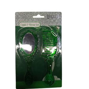 4 x Wicked Comb And Mirror Set