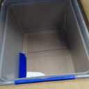 Bankers Box Heavy Duty Plastic File Box with Hanging Rails, Letter/Legal, 1 Pack (0086205)
