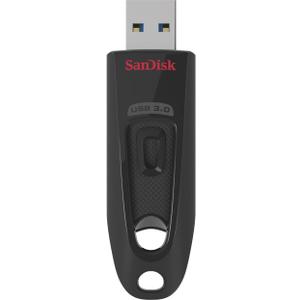 SANDISK 128GB Ultra USB 3.0 Flash Drive - SDCZ48-128G-U46, Black