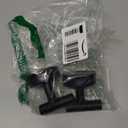 DGYB Large Suction Cup Hooks for Shower Set of 2 Black Towel Hooks for Bathrooms Stainless Steel Suction Hooks for Inside Shower 15 Lb Removable Wall Hook for Hanging Heavy Duty