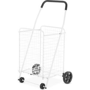 Whitmor Rolling Utility Cart, White 