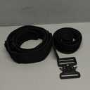 Duty Belt,2'' Police Security Nylon Duty Belts with Hook Lining Outer Inner Belts with 4 Belt Keeper (Small-Large)