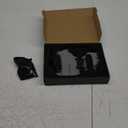 Deerco Appendix Carry Holster Compatible with Glock 19-Soft Surfacefor Comfort Holster with Removable Magazine Pouch,IWB&AIWB Holster Fits G19 Gen1-5;23;32;19X & P10C Frosted Grey