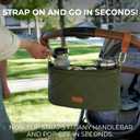 Beautiful Stroller Caddy Organizer With 2 Cup Holders Luxury Stroller Bag, Universal Fit, Leather Straps & Zipper Pocket Spacious Accessories Perfectly Fits Doona, Nuna & Uppababy Strollers