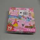 SYNARRY Unicorn Princess Mermaid Fairy Floor Puzzle for Kids Ages 3-5, Large 70 Piece Wooden Puzzle for Kids Ages 4-6, Preschool Toys Gifts for 3 4 5 6 7 8 Years Old Boys Girls Children