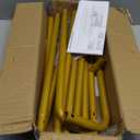 UDEAR Metal Wedding Sign Holder, Elegant Easel Stand Display Frame for Welcome Signs, Seating Charts, Floral Ceremony Decor, Birthday Party Signage, Gold