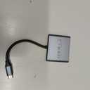 USB C to Dual HDMI Adapter 4K@30Hz, KOZYC USB C Hub Multiport Adapter with 2xHDMI, USB 3.0, 100W PD, Support USB C to HDMI Splitter Extended Display for MacBook Pro (MST is not Supported on MacOS)