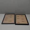 100% Solid Wood 9x13 Picture Frame Set of 2, Black Frame for 9 x 13 Inch Picture Poster Photo, Light Weight 9 by 13 HQ Matte Black Frame for Wall - 2 Pack/Black/9"x13"