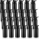 Domensi Aluminum Water Bottle Bulk, 25oz, Black 9, 24 Pack