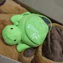 Ditucu Giant Capybara Plush with Turtle Backpack Large Jumbo Soft Capibara Stuffed Animal Big Size Fat Oversized Plushies Toys Gifts for Kids Girlfriend Brown 25 inch
