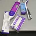 Swiffer PowerMop Multi-Surface Mop Kit for Floor Cleaning, Fresh Scent, Mopping Kit Includes PowerMop, 2 Mopping Pad Refills, 1 Floor Cleaning Solution with Fresh Scent and 2 Batteries (Purple and White)