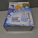 Water Filter Pitcher - Long Lasting 150 Gallons, Supreme Fast Filtration and Purification Technology, Removes Chlorine, Metals for Clean Tasting Drinking Water, WQA Certified,