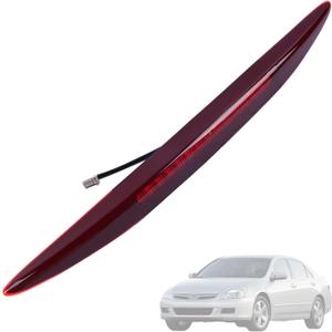 Rear Stop Light LED High Mount Stop Light 3rd Brake Lamp Waterproof 34270-SDA-A11 34270-SDA-H11 Compatible with Honda Accord 2006 2007