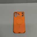 ESR for iPhone 17 Pro Max Case with Stash Stand, 7X Military-Grade Drop Protection with Camera Control, Shock-Absorbing Phone Rugged Cover, Compatible with MagSafe Accessories, Cyber Series, Orange