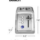 Hamilton Beach 2 Slice Toaster with Extra-Wide Slots, Bagel Setting, Toast Boost, Slide-Out Crumb Tray, Auto-Shutoff & Cancel Button, Digital with Defrost Function, Stainless Steel (22796)