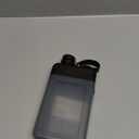 Kichvoe Portable Square Water Bottle 15Oz Lightweight Reusable Sports Flask with Leakproof Lid for Outdoor Gym Travel